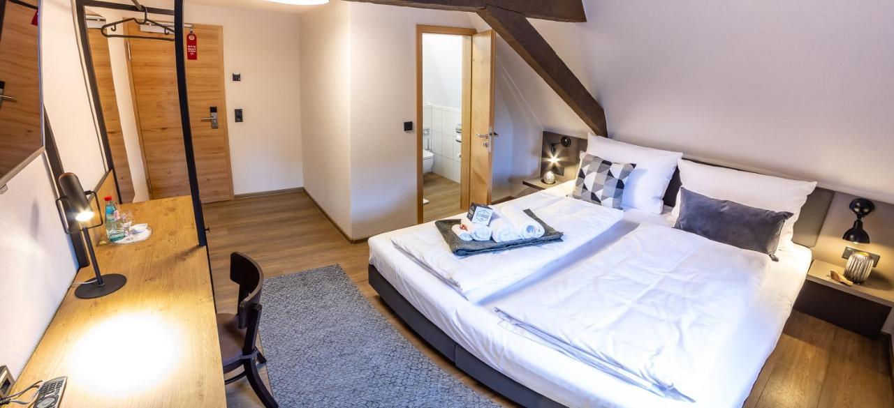 ホテル Steinhaus 1718 Büdingen エクステリア 写真